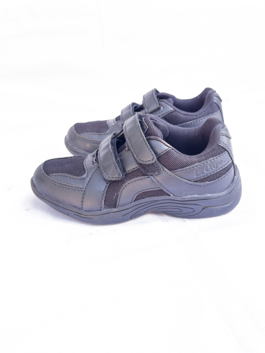 Lee Cooper Shoes Velcro Black Boys & Girls PP-1 to Primary