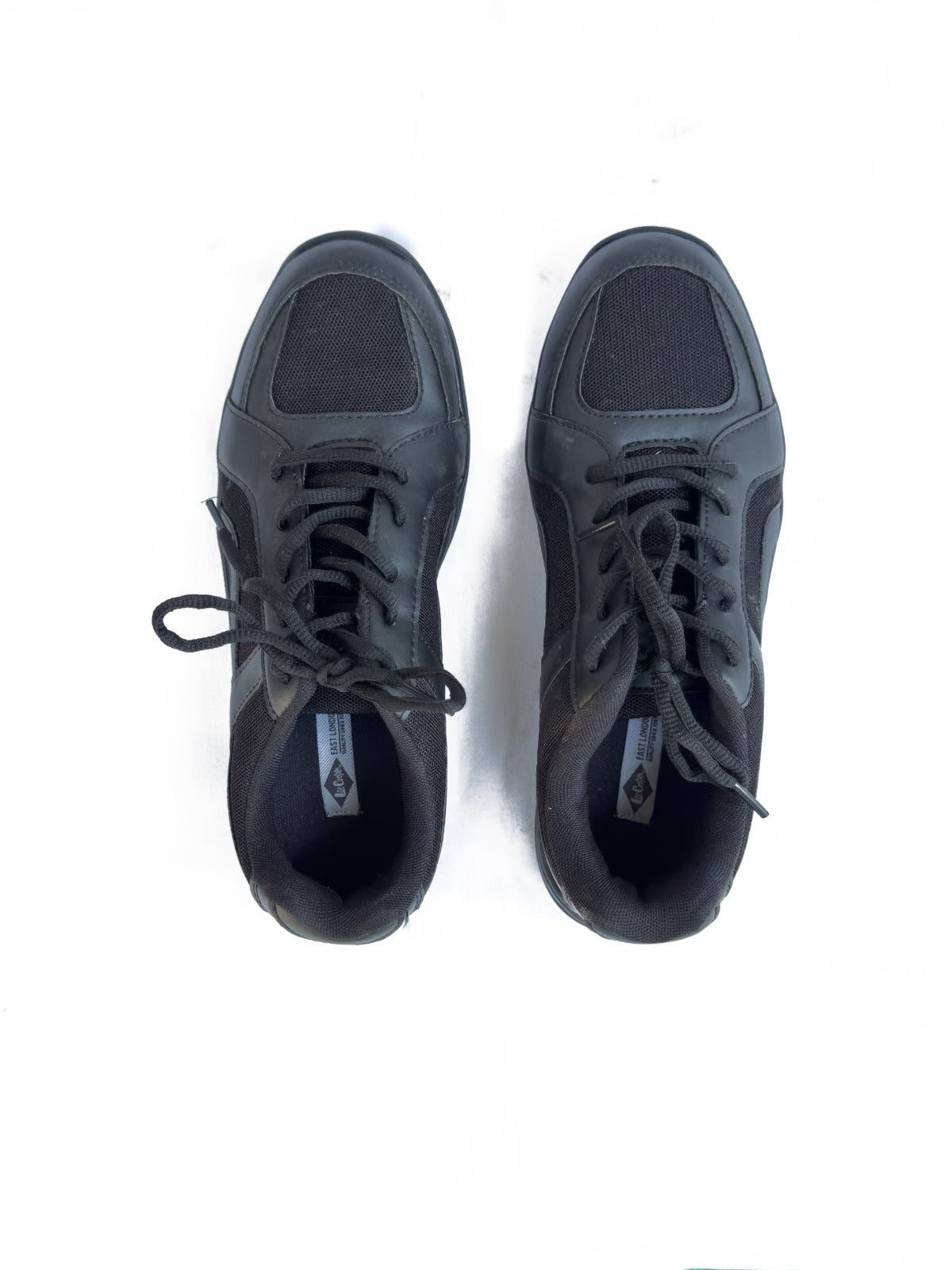 Lee Cooper Shoes Lace Black Boys Girls Middle Senior