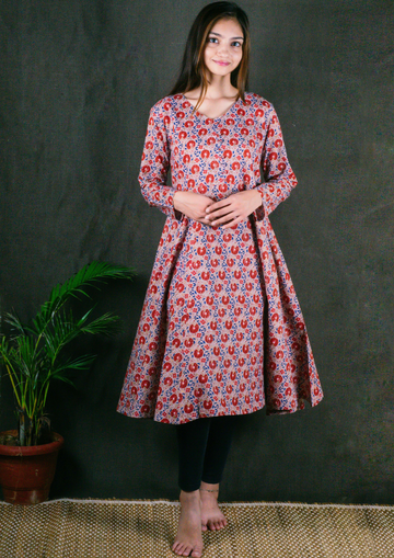 Fit and flare Kurti