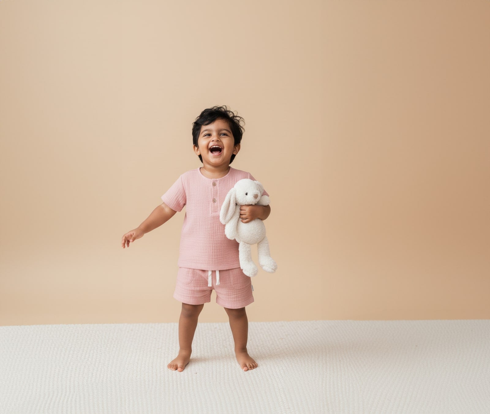 Organic Cotton Half Sleeve Toddler Shirt