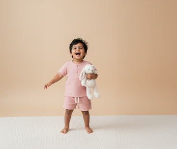 Organic Cotton Half Sleeve Toddler Shirt