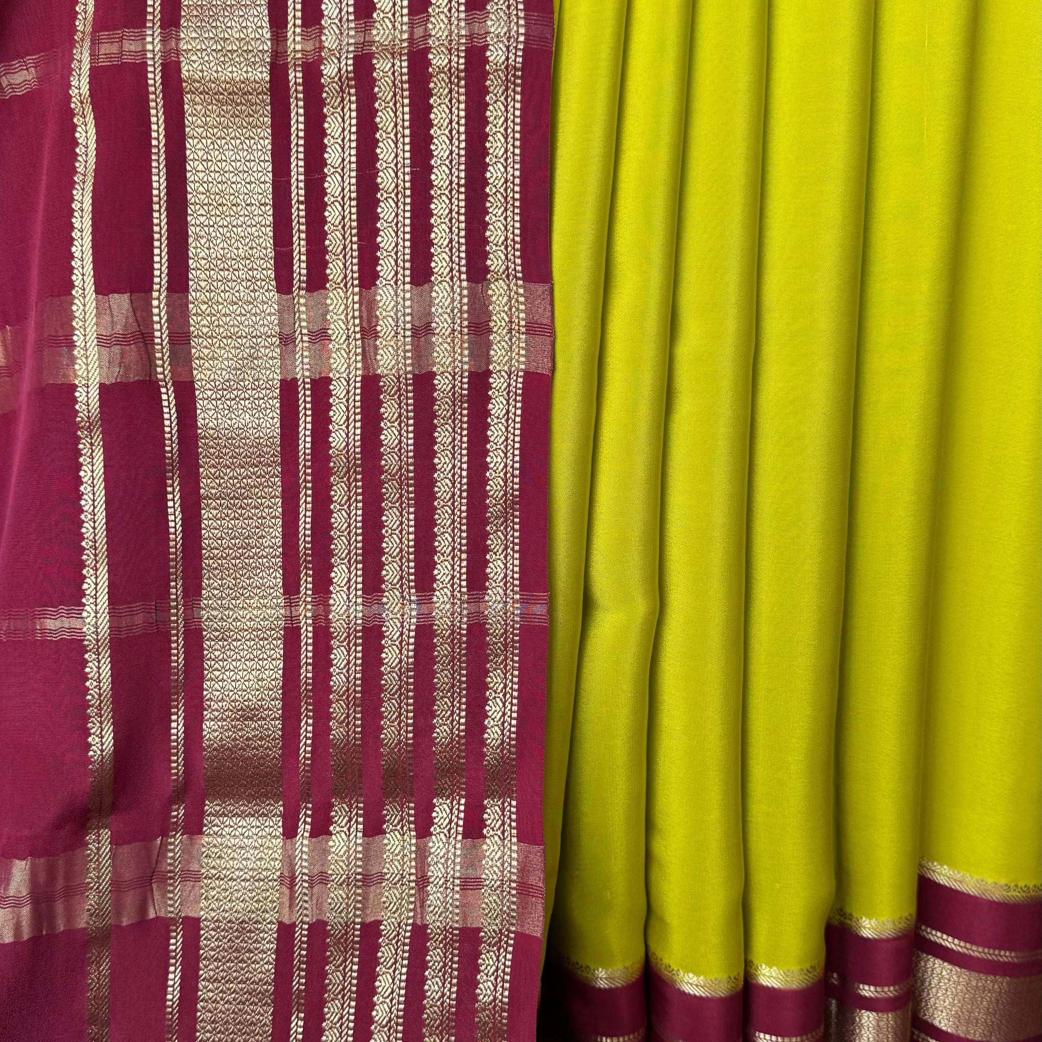 Mysore Silk Saree C8T371 Green