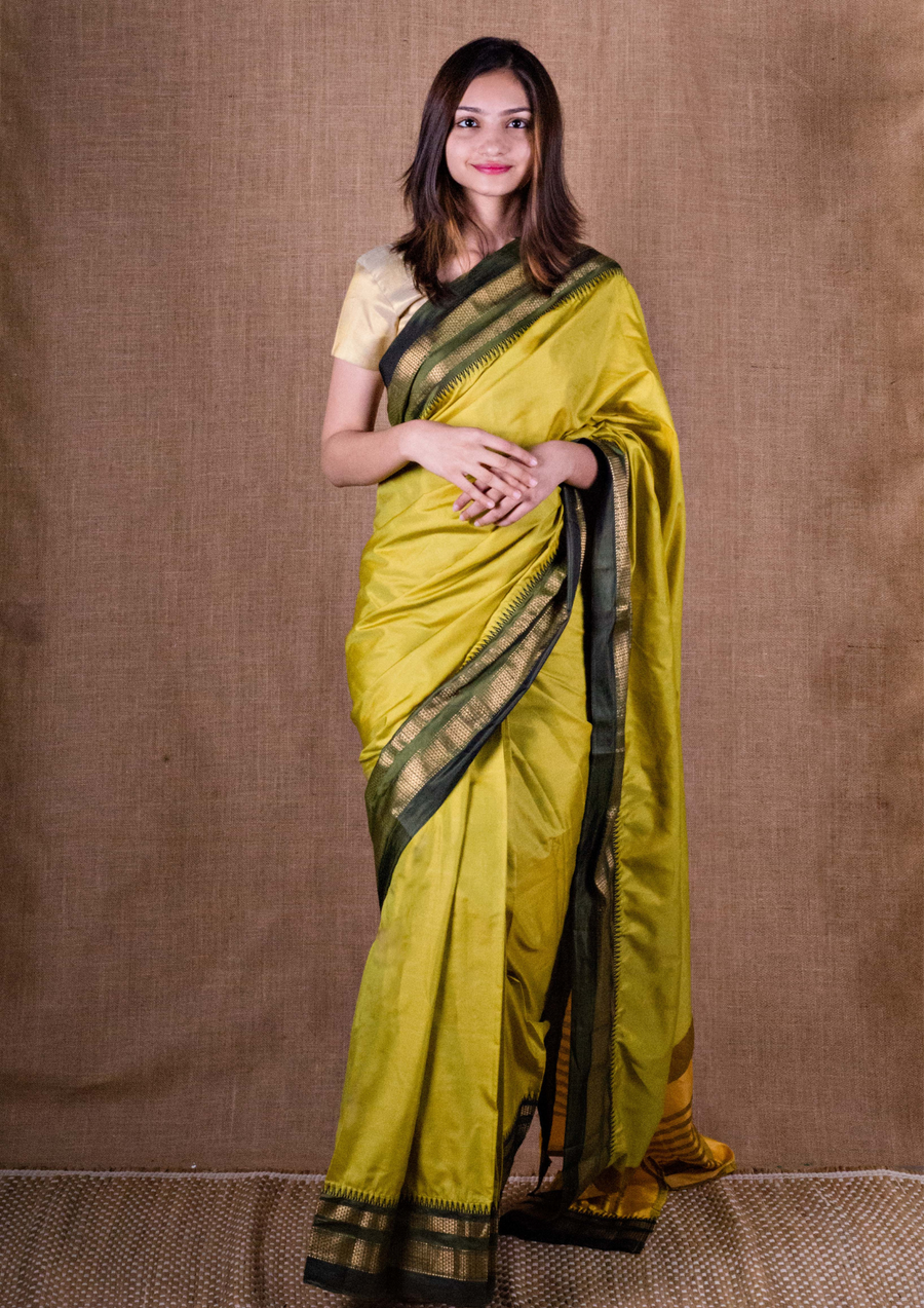 OliveGreen with Black Border