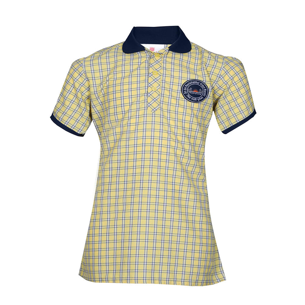 Puffed Sleeve Blouse without Ribbon-3rd -5th STD.