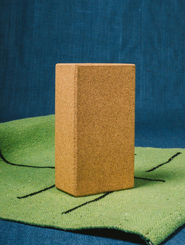 Eco-Friendly Cork Yoga Brick ( ONE PIECE )